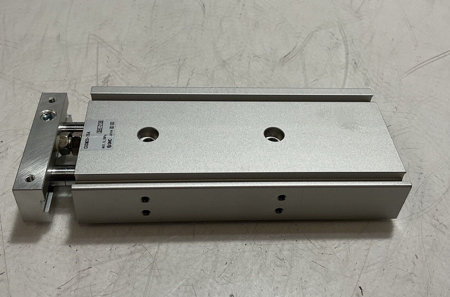 SMC CXSM20-75A PNEUMATIC CYLINDER LOT OF 2 U3S
