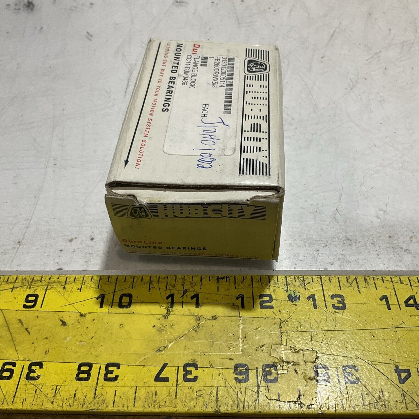 HUB CITY FB260DRWX5/8 MOUNTED FLANGE BLOCK U3S