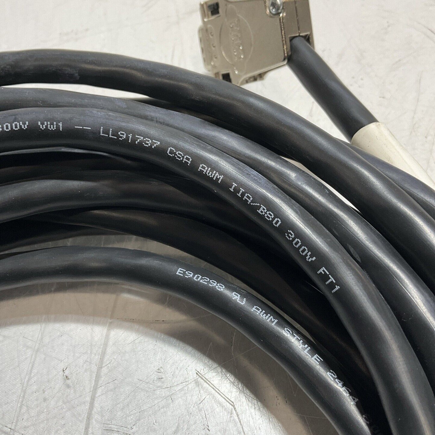 FMK1 E90298-STYLE 2464 CABLE ASSEMBLY RESOLVER LOT OF 2 U3S