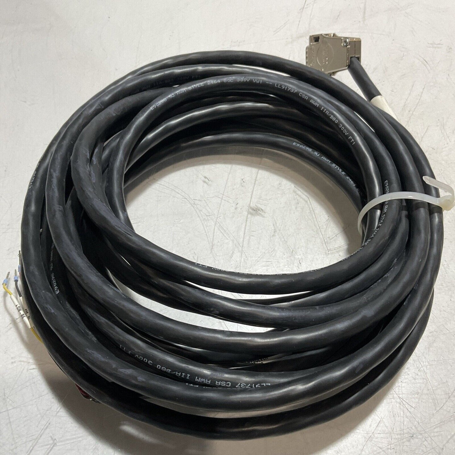 FMK1 E90298-STYLE 2464 CABLE ASSEMBLY RESOLVER LOT OF 2 U3S