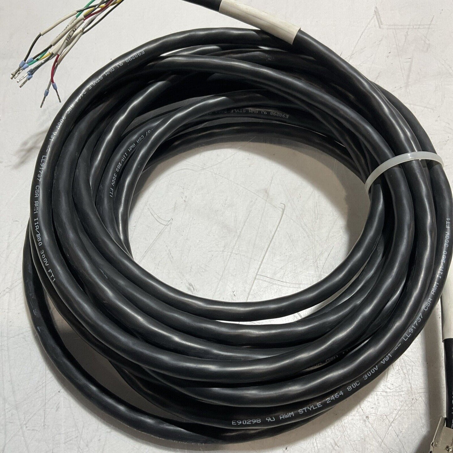 FMK1 E90298-STYLE 2464 CABLE ASSEMBLY RESOLVER LOT OF 2 U3S