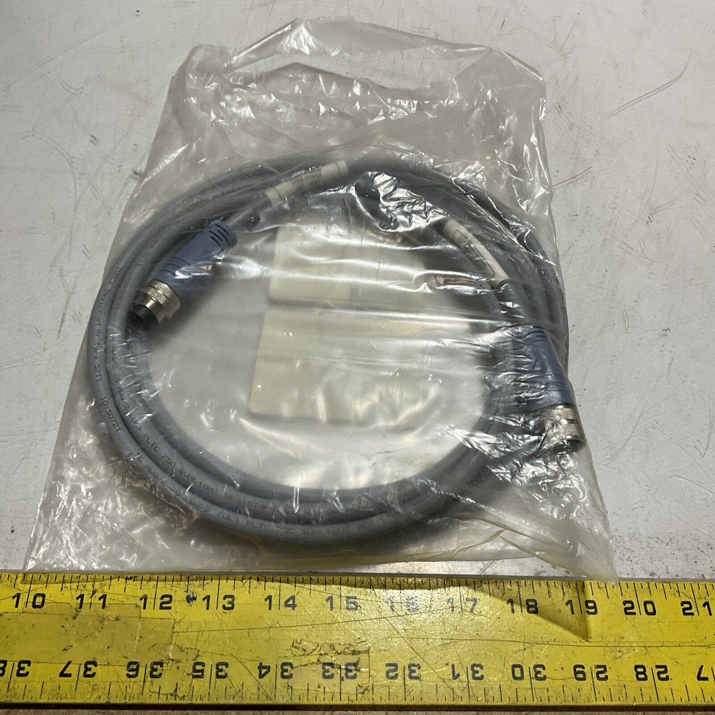 TURCK 10150721 CABLE ASSEMBLY W557 CANBUS EXTENSION U3S