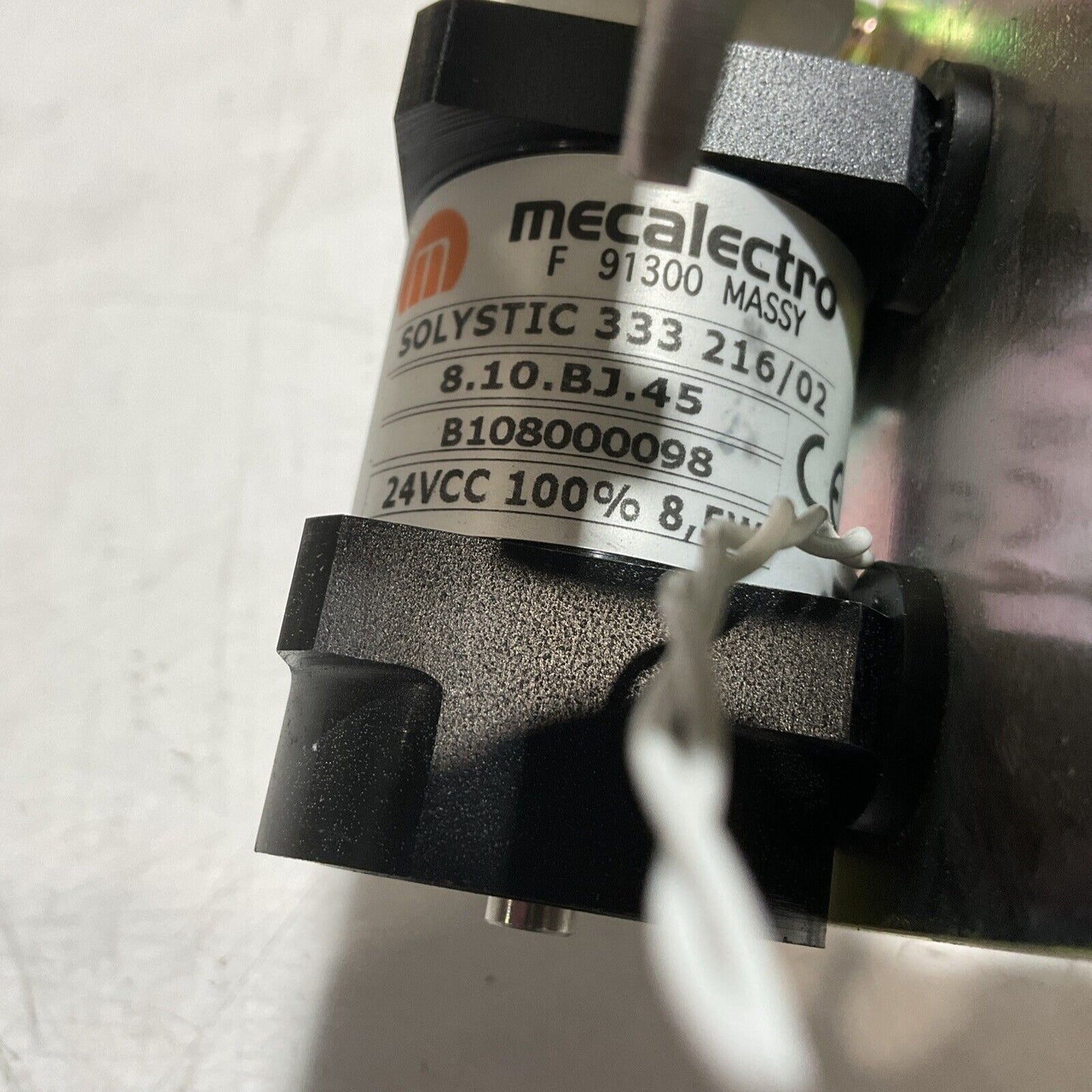 MECALECTR0 810BJ45 SOLENOID INTERLOCK SWITCH U3S