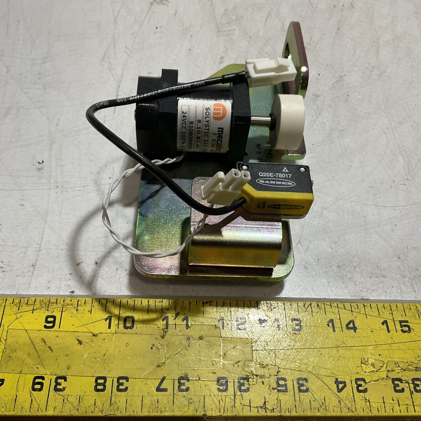 MECALECTR0 810BJ45 SOLENOID INTERLOCK SWITCH U3S