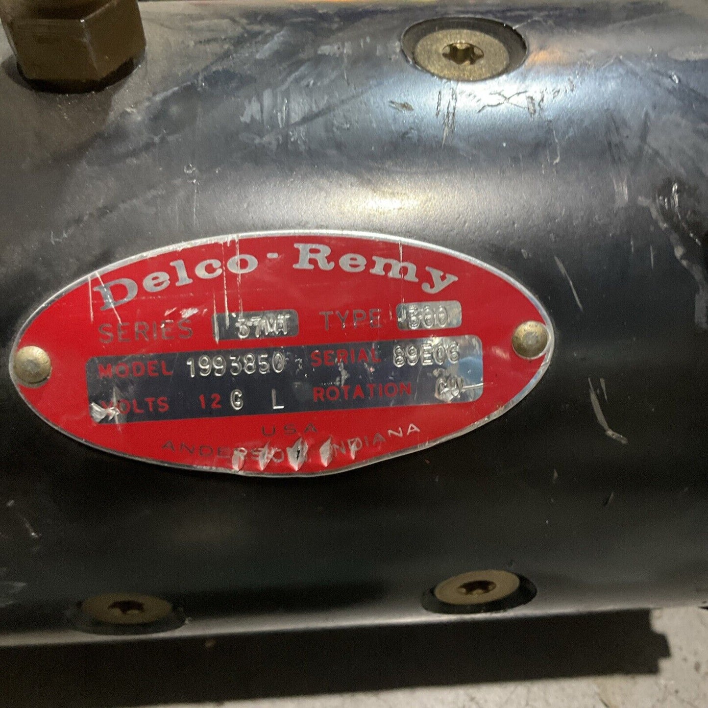 DELCO-REMY 1993850 STARTER MOTOR 476