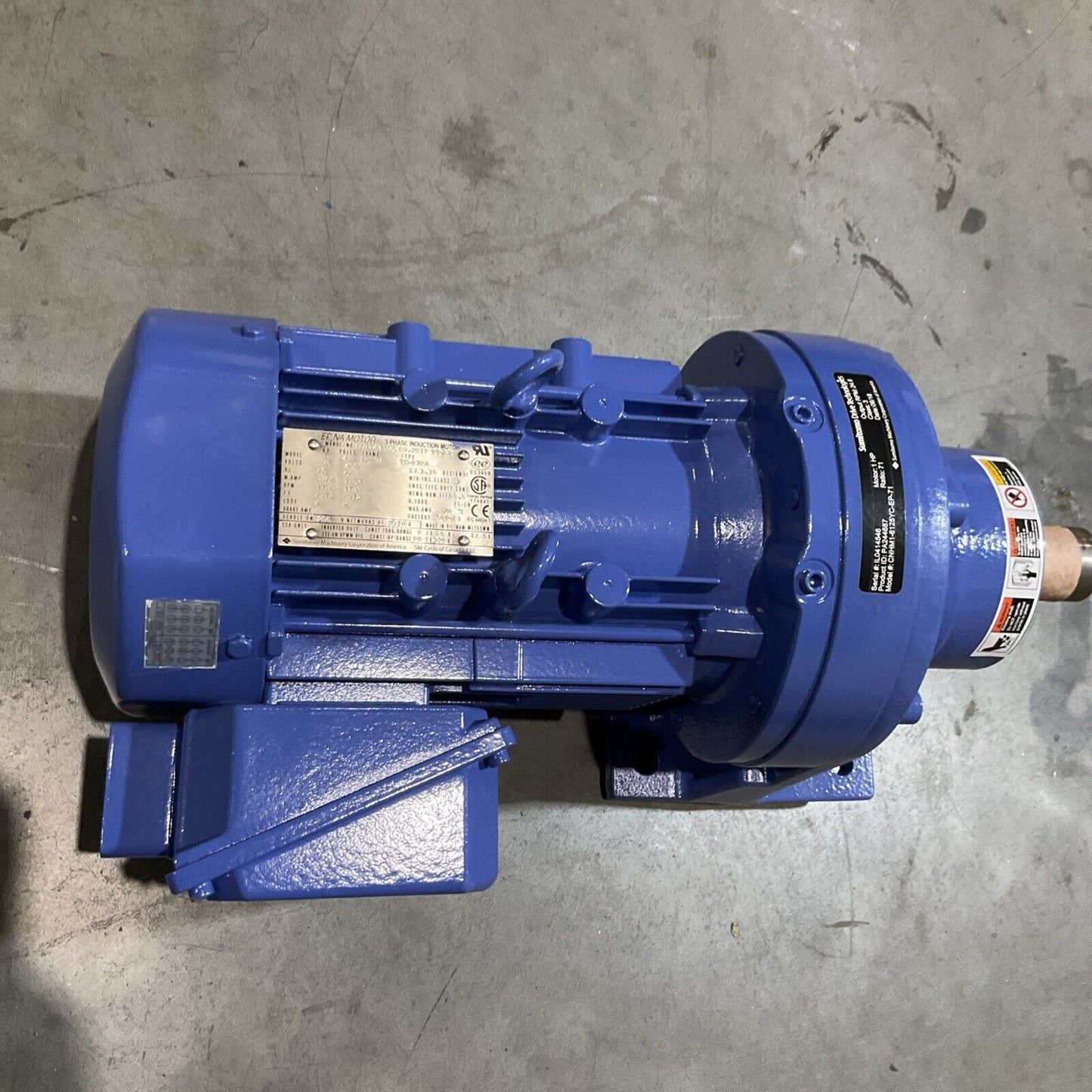 SUMITOMO CNHM1-6125YC-EP-71 GEARMOTOR U3S