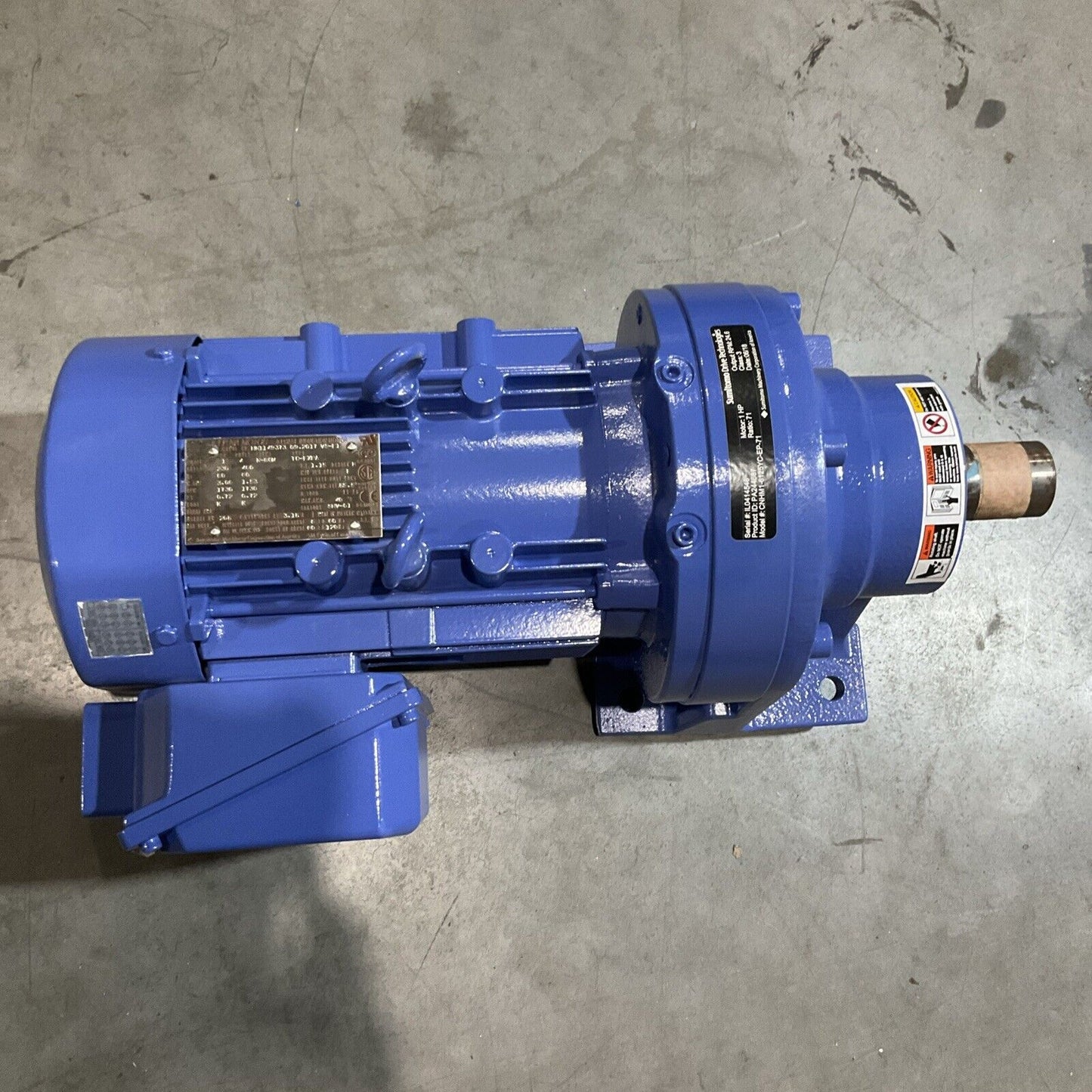 SUMITOMO CNHM1-6125YC-EP-71 GEARMOTOR U3S