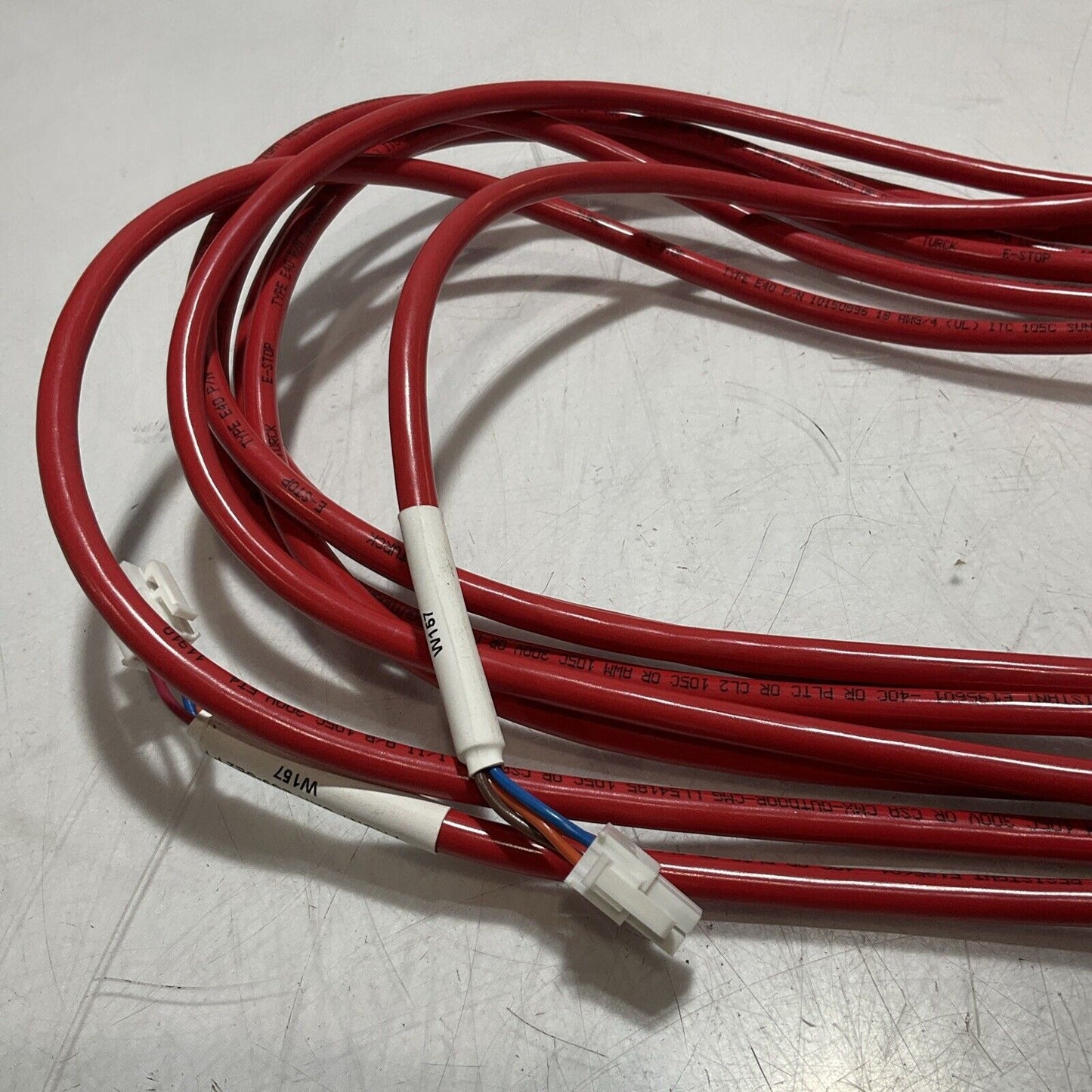 TURCK 10150896 RED STOP CABLE ASSEMBLY U3S