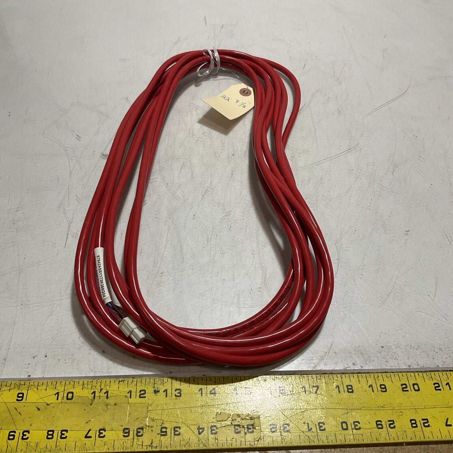 TURCK 10150896 RED STOP CABLE ASSEMBLY U3S