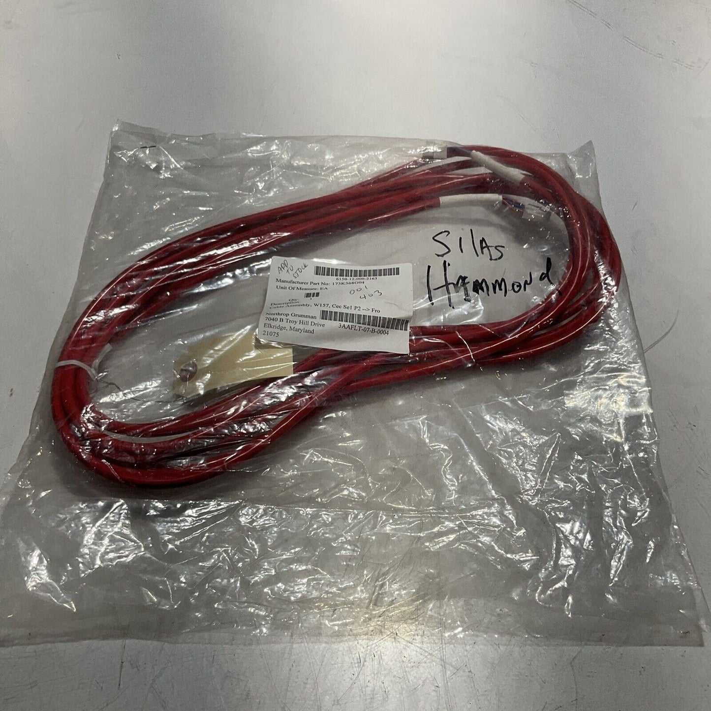 TURCK 10150896 RED STOP CABLE ASSEMBLY U3S