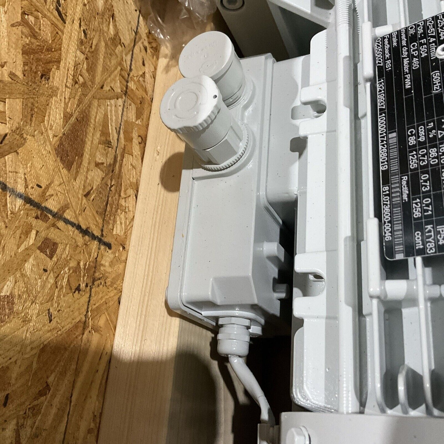 LENZE GKS07-3MVBR112C22 GEARMOTOR U3S