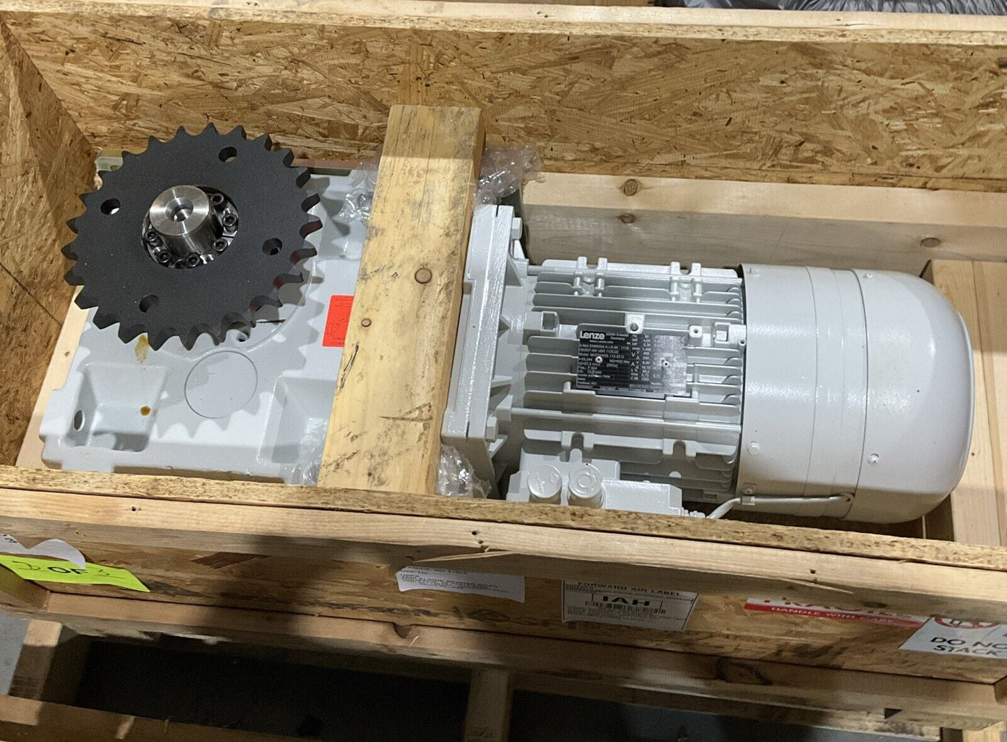 LENZE GKS07-3MVBR112C22 GEARMOTOR U3S