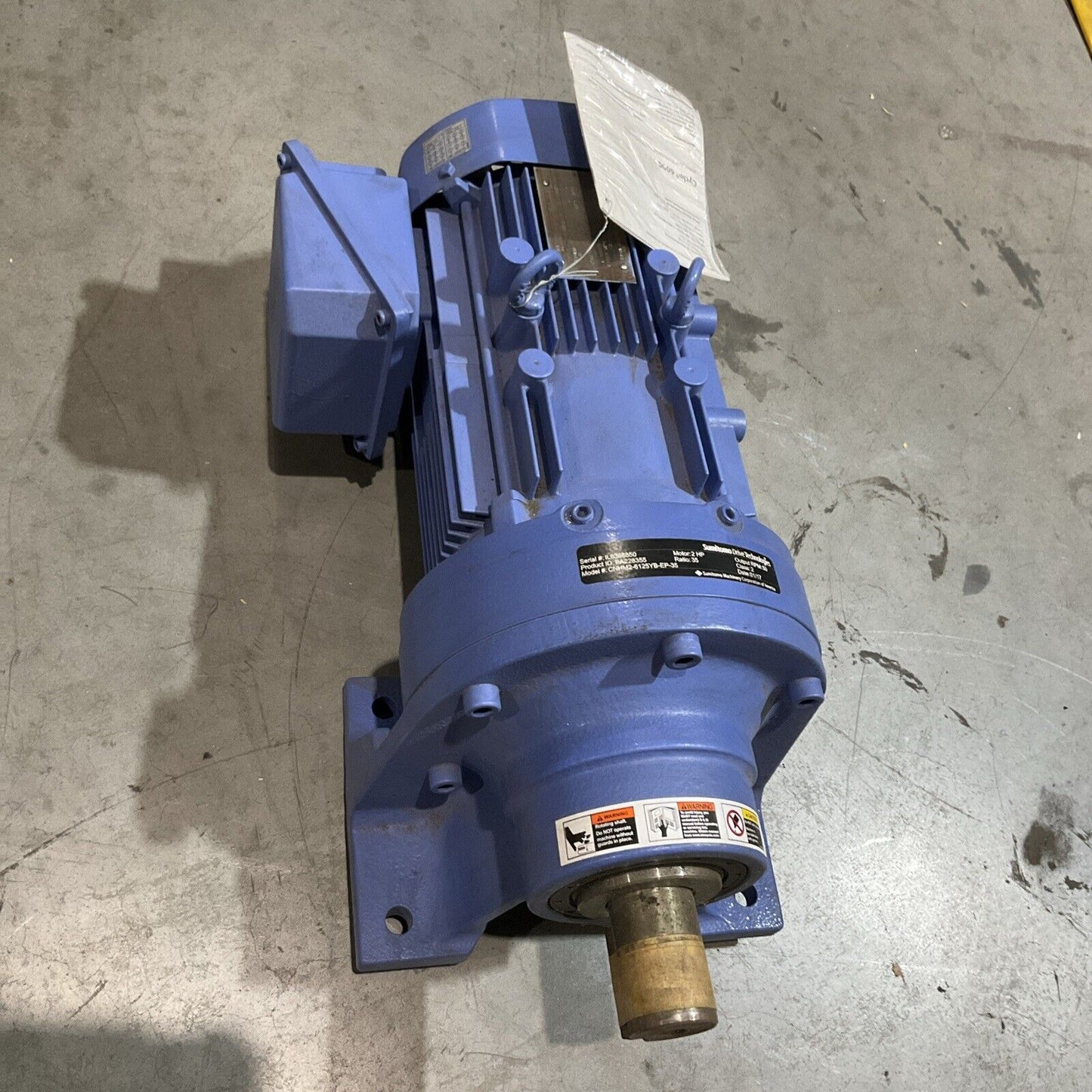 SUMITOMO CNHM2-6125YB-EP-35 GEARMOTOR U3S