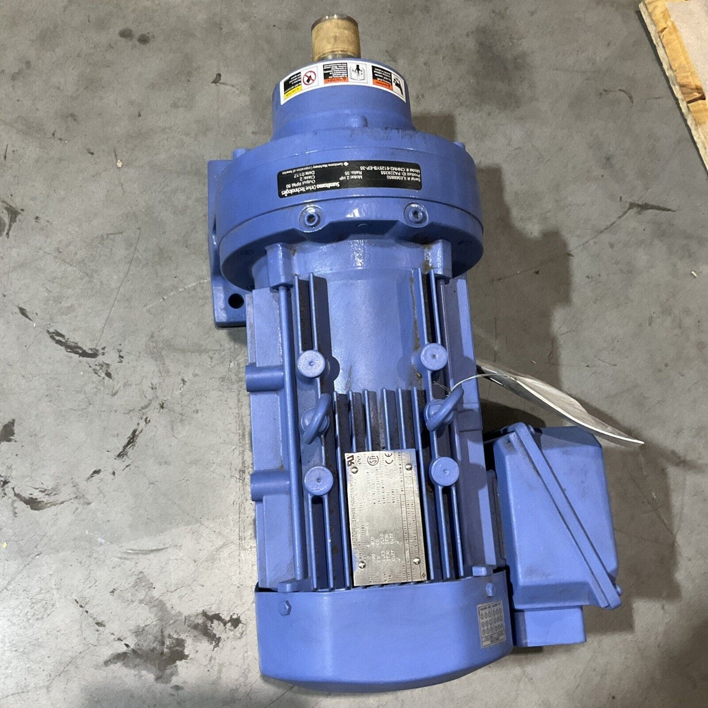 SUMITOMO CNHM2-6125YB-EP-35 GEARMOTOR U3S