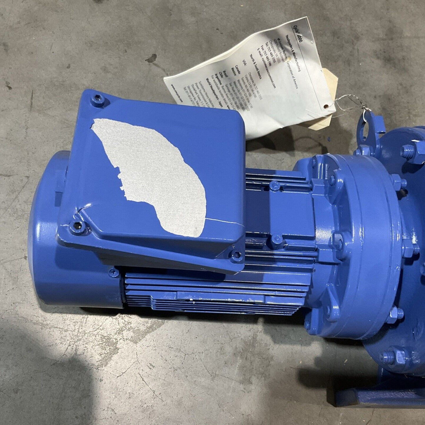 SUMITOMO TC-FX/FB-05A CNHM05-6125DBYA-B-289 GEARMOTOR U3S