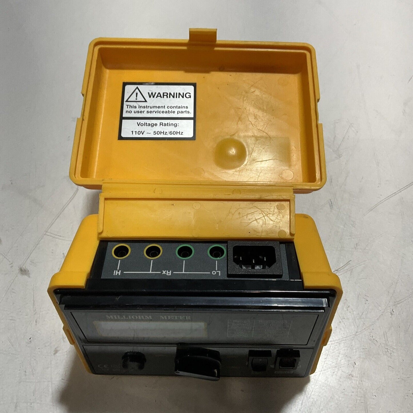 MILLIOHM METER 380460 EXTECH PRECISION LOT OF 3 U3M