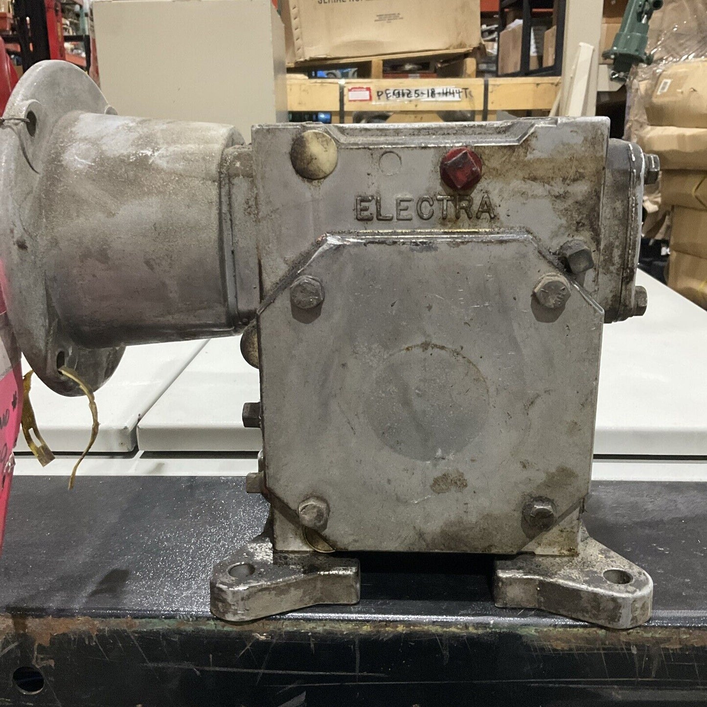 ELECTRA 26AC14125 7707872 GEARBOX MOTOR 12.5:1 CAST IRON U3S