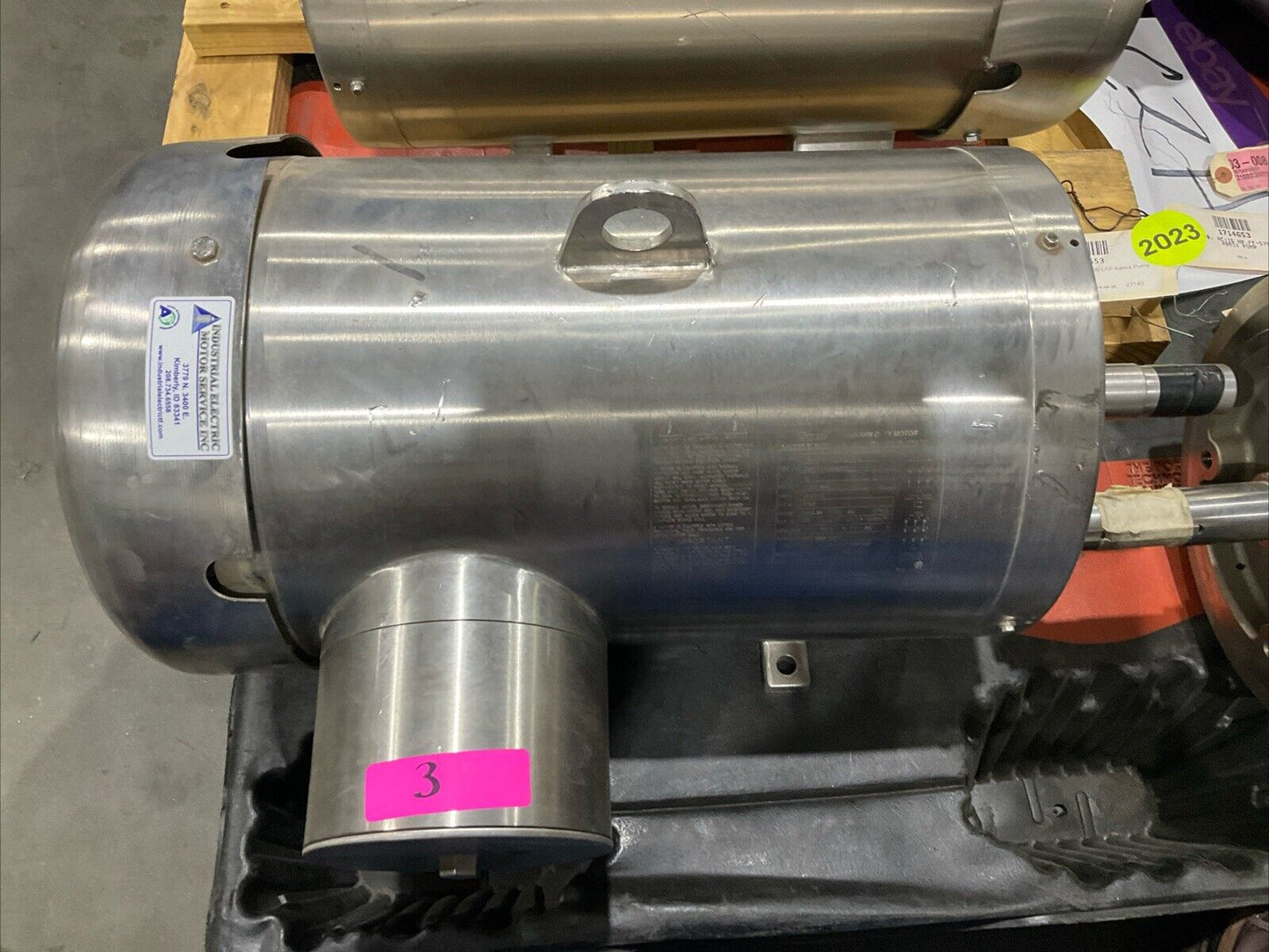 BALDOR RELIANCE JMFSWDM23933T-E WASHDOWN DUTY MOTOR 15HP 230/460V 1765RPM C2H