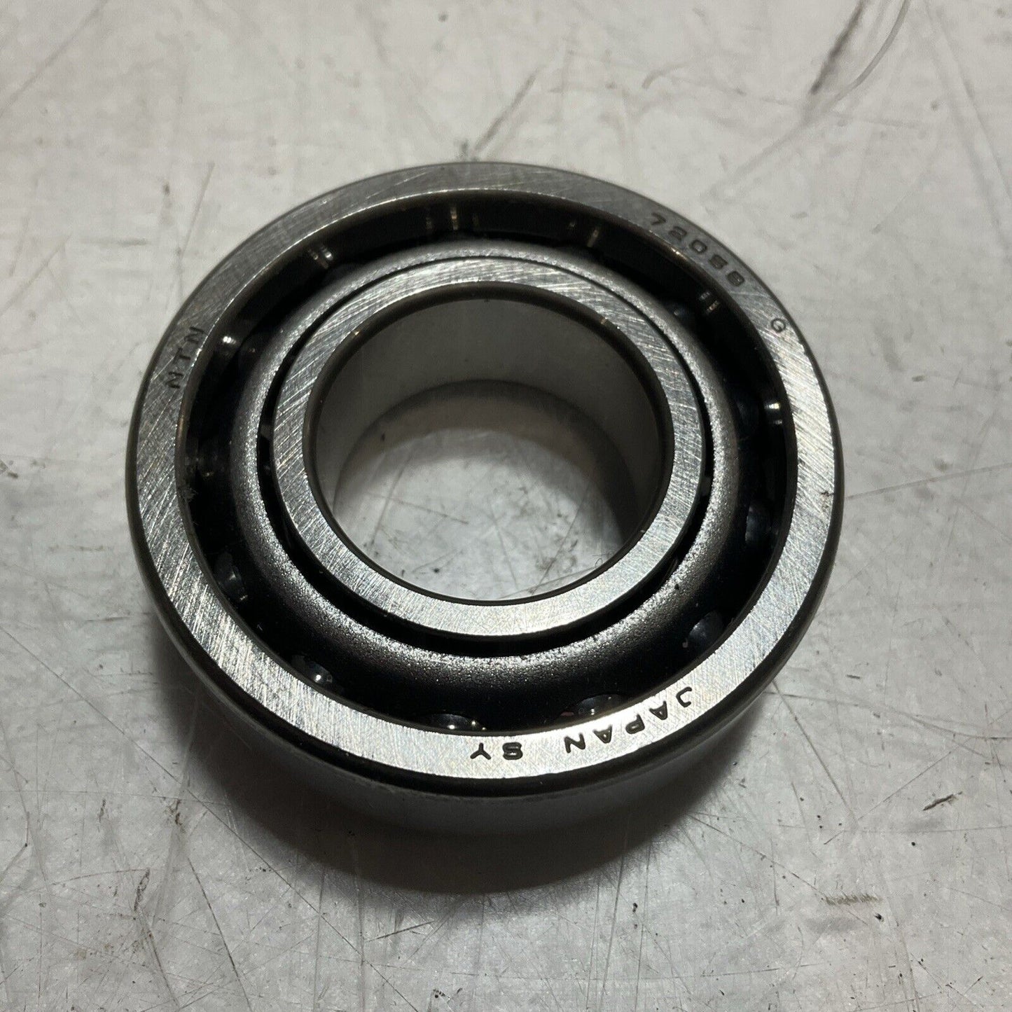 NTN 7205BG SINGLE ROW CONTACT BALL BEARING LOT 4 RM6