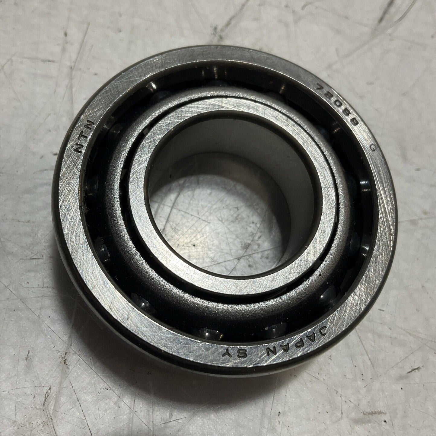 NTN 7205BG SINGLE ROW CONTACT BALL BEARING LOT 4 RM6