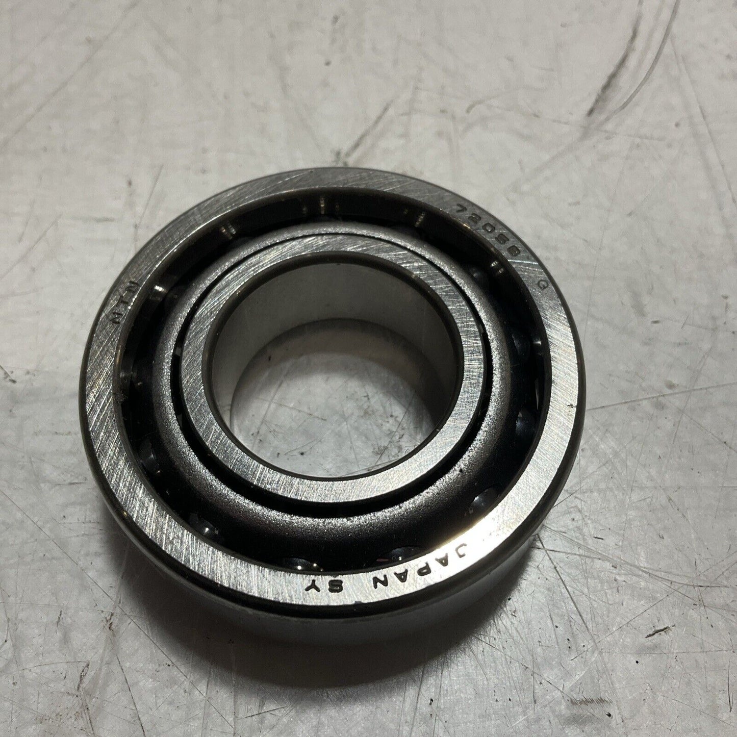 NTN 7205BG SINGLE ROW CONTACT BALL BEARING LOT 4 RM6