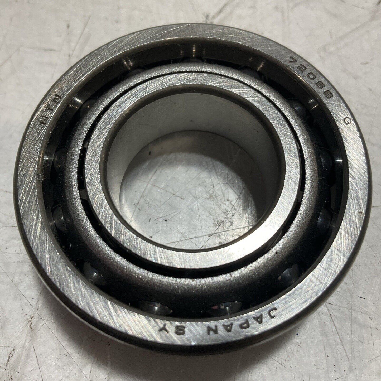 NTN 7205BG SINGLE ROW CONTACT BALL BEARING LOT 4 RM6