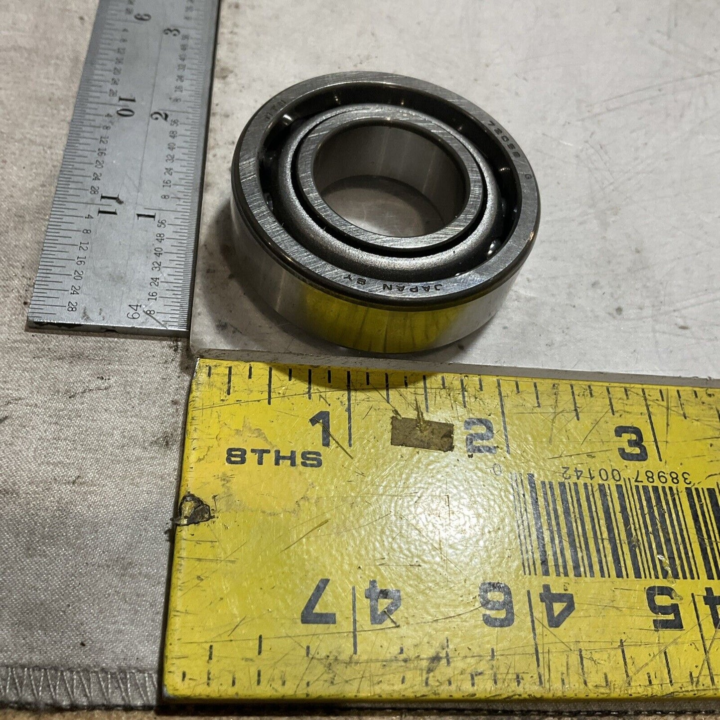 NTN 7205BG SINGLE ROW CONTACT BALL BEARING LOT 4 RM6