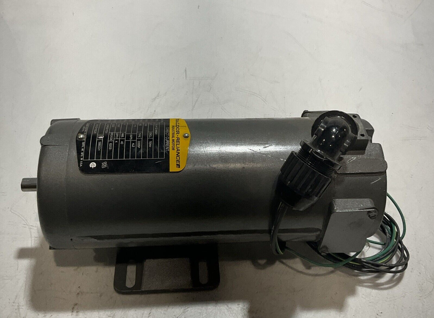 BALDOR RELIANCE 33-2413Z195G1 .5HP GENERAL PURPOSE MOTOR U3S