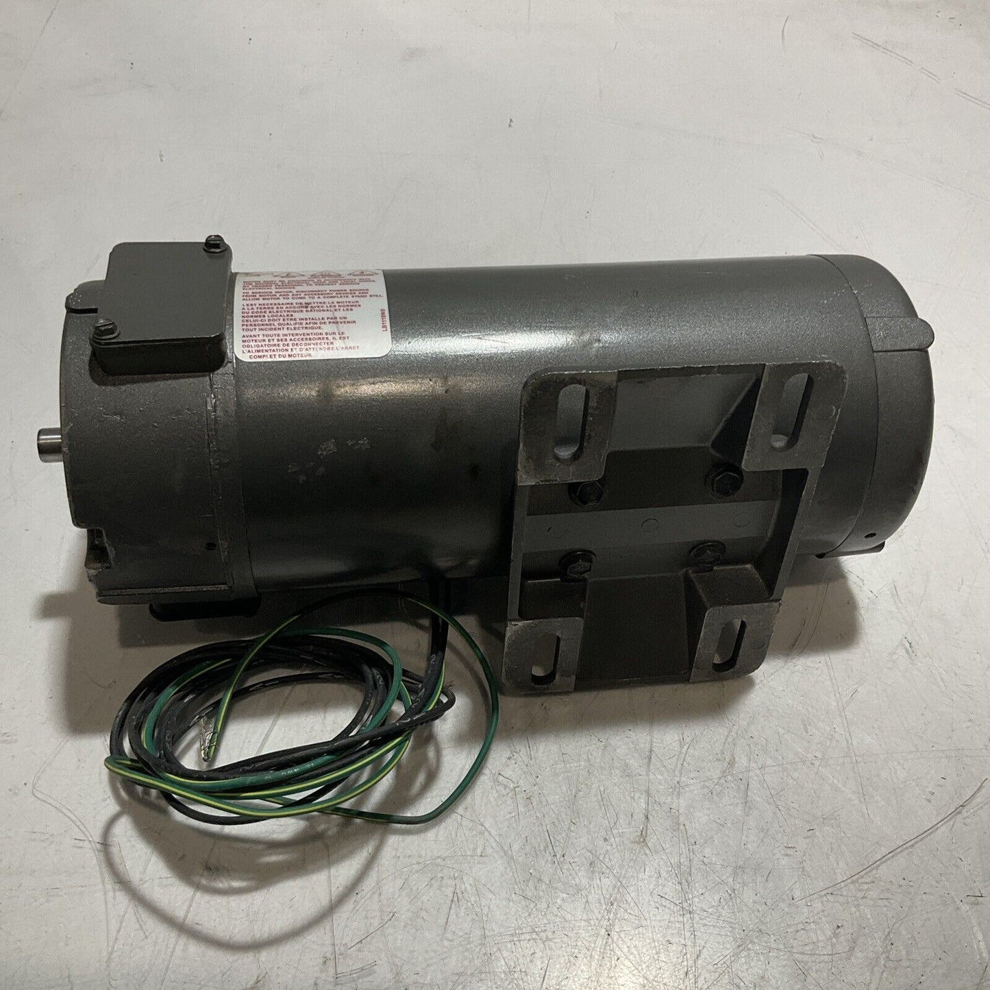 BALDOR RELIANCE 33-2413Z195G1 .5HP GENERAL PURPOSE MOTOR U3S
