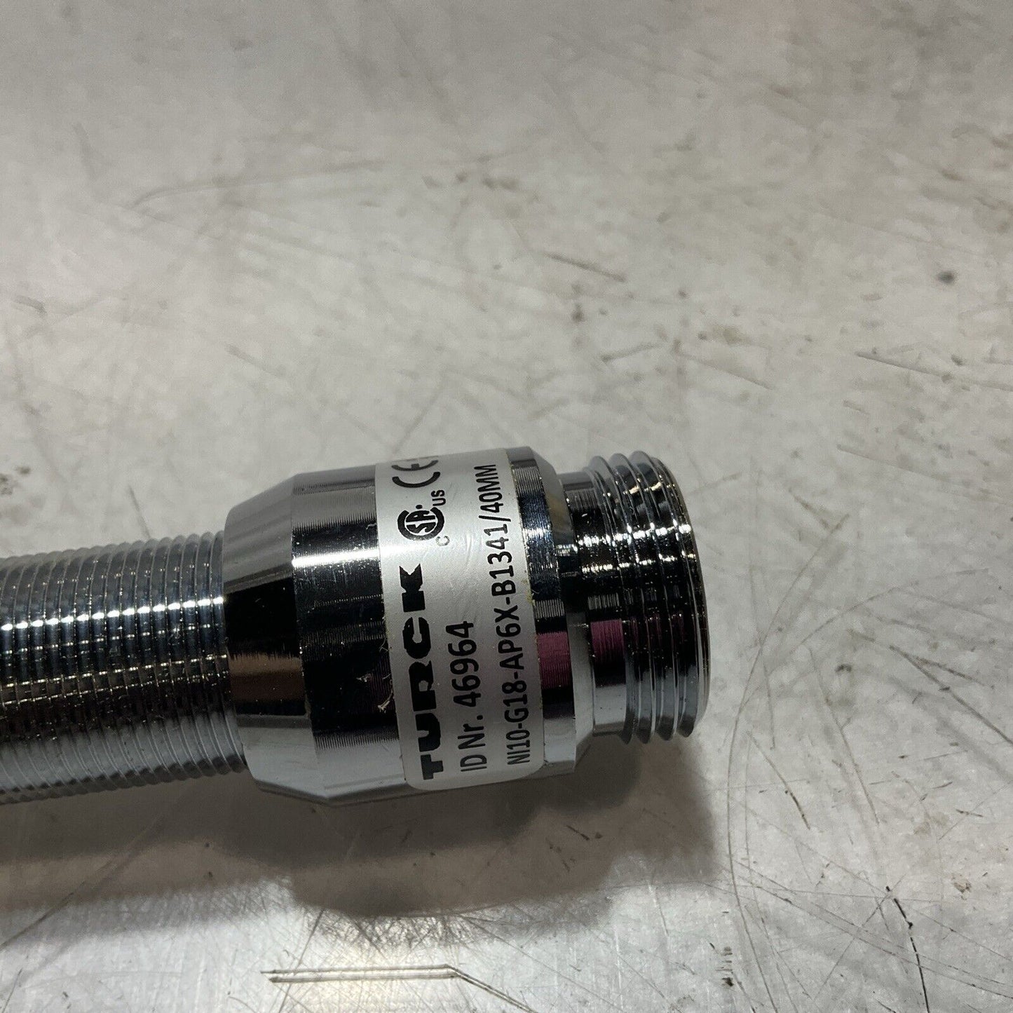 TURCK NI10-G18-AP6X-B1341 40MM INDUCTIVE SENSOR RM6