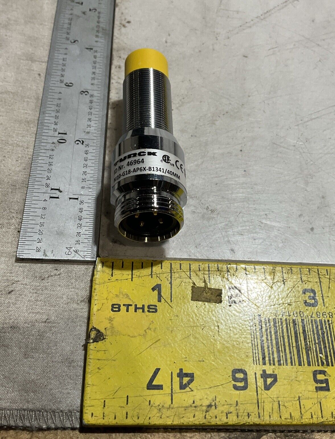 TURCK NI10-G18-AP6X-B1341 40MM INDUCTIVE SENSOR RM6