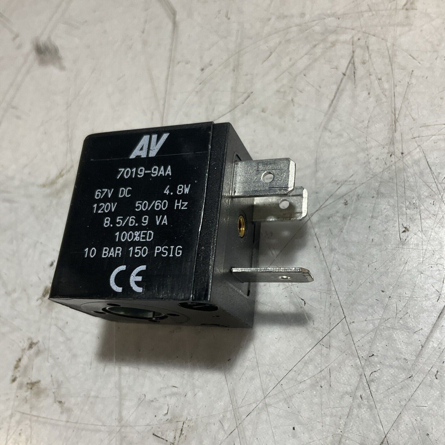 AV 7019-9AA SOLENOID COILS VALVE LOT OF 2 RM6