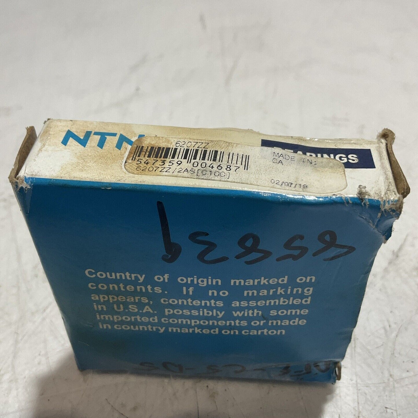 NTN 6207ZZ DEEP GROOVE BALL BEARINGS RM6