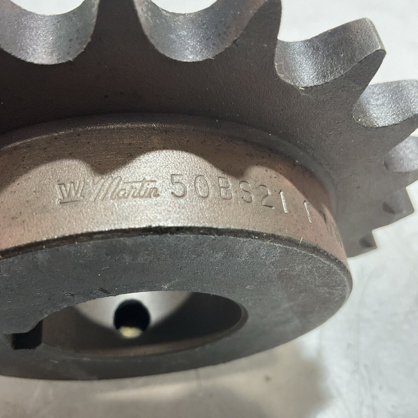 MARTIN 50BS21 1 7/16 ROLLER CHAIN SPROCKET LOT OF 2 RM6