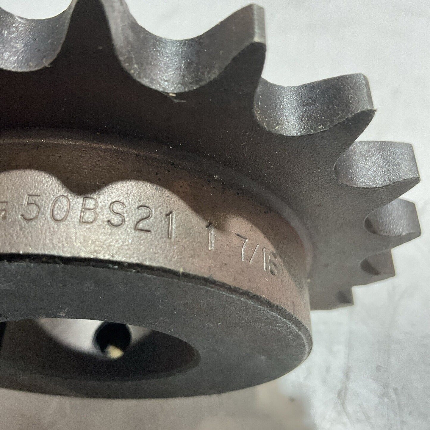 MARTIN 50BS21 1 7/16 ROLLER CHAIN SPROCKET LOT OF 2 RM6