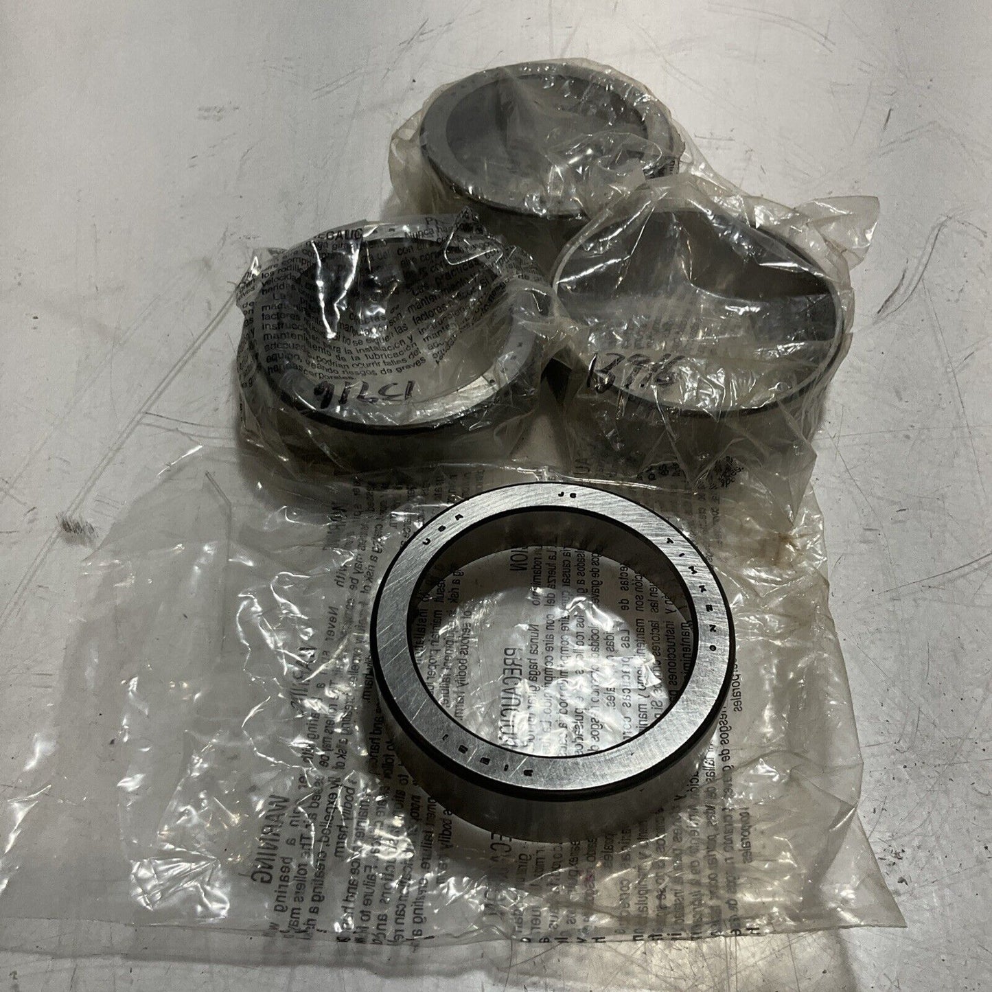 TIMKEN 21521 TAPERED ROLLER BEARINGS SINGLE CUPS LOT OF 4 RM6