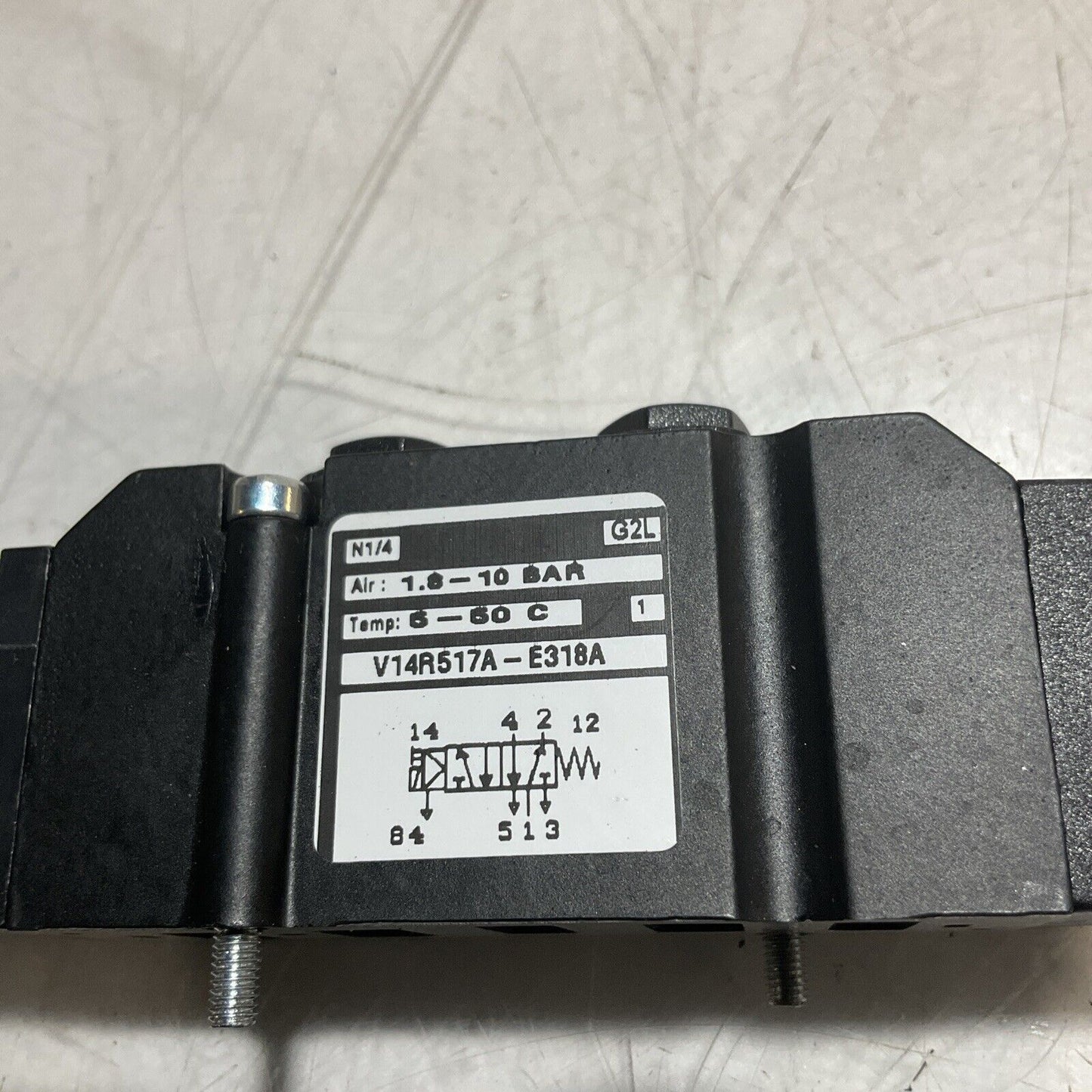 NORGREN V14R517A-E318A PNEUMATIC SOLENOID VALVE RM6