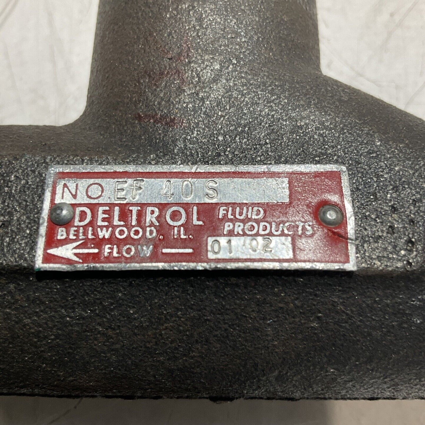 DELTROL EF40S HYDRAULIC VALVE CONTROL SYSTEM RM6