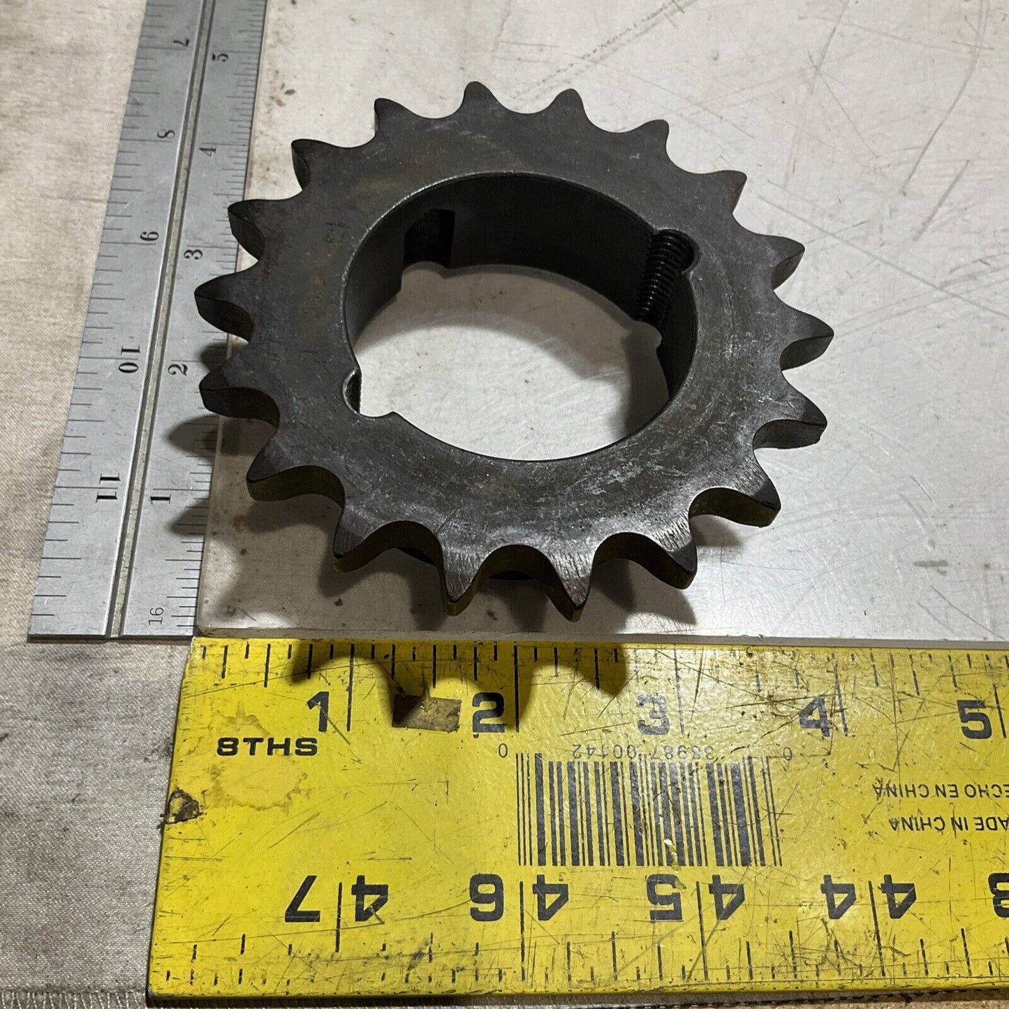 TSUBAKI H50BTL18 16/10 ROLLER CHAIN SPROCKET LOT OF 3 RM6