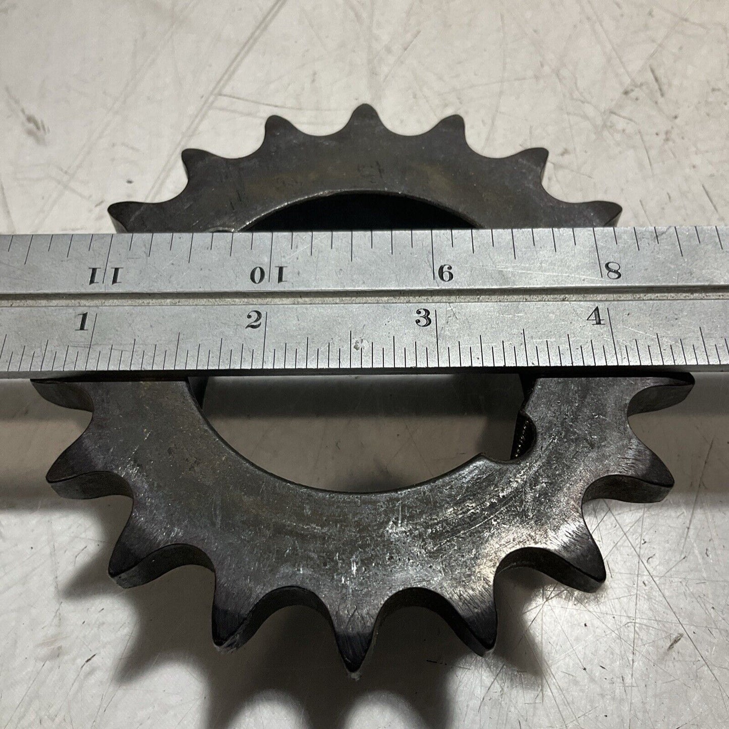 TSUBAKI H50BTL18 16/10 ROLLER CHAIN SPROCKET LOT OF 3 RM6
