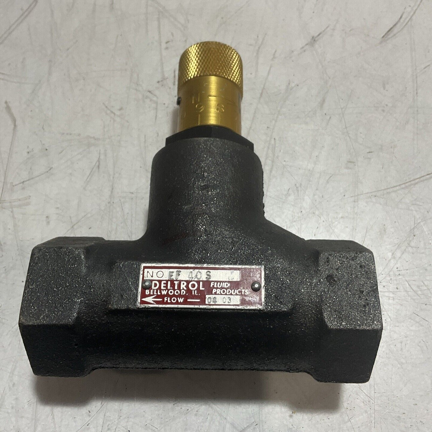 DELTROL EF40S HYDRAULIC VALVE CONTROL SYSTEM RM6