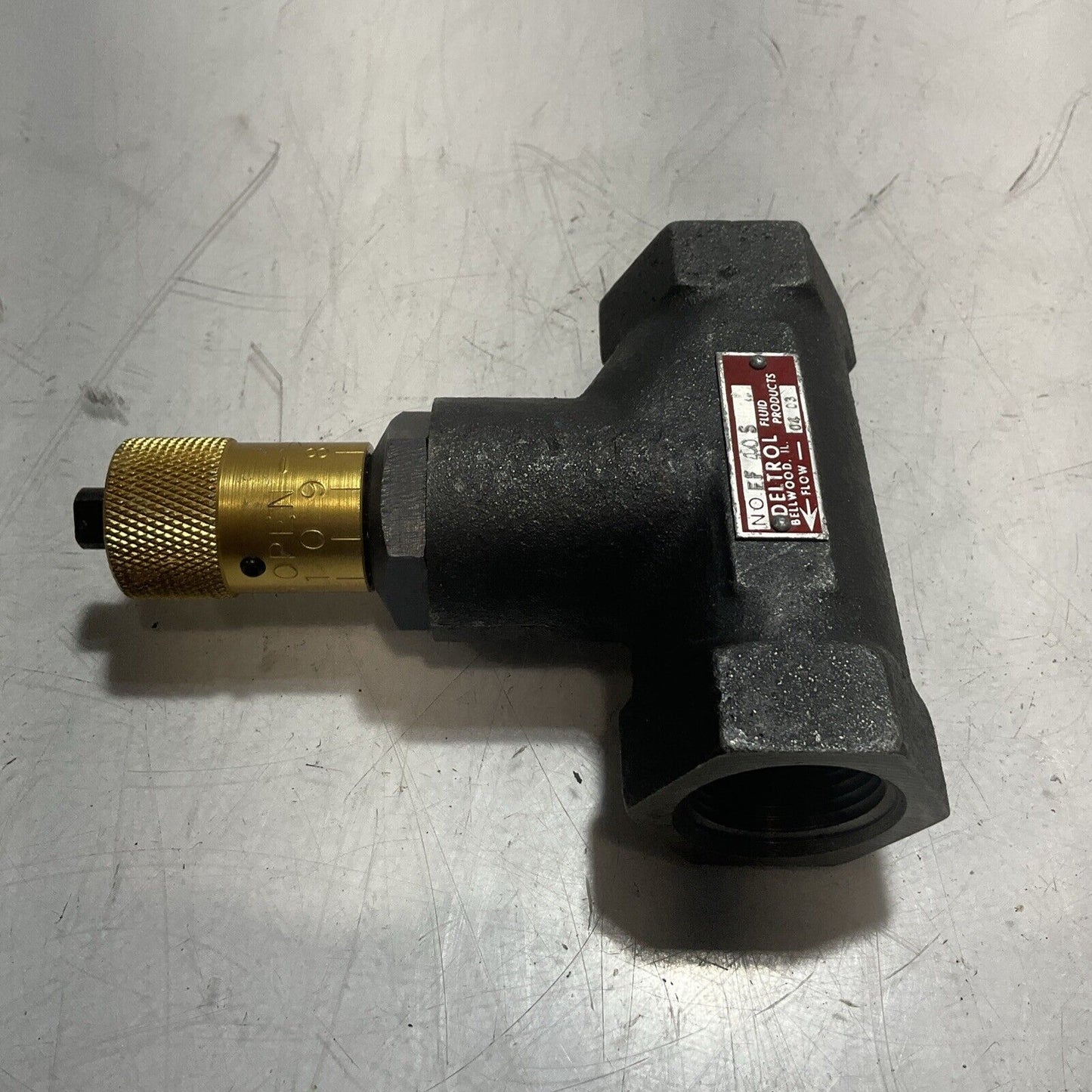 DELTROL EF40S HYDRAULIC VALVE CONTROL SYSTEM RM6