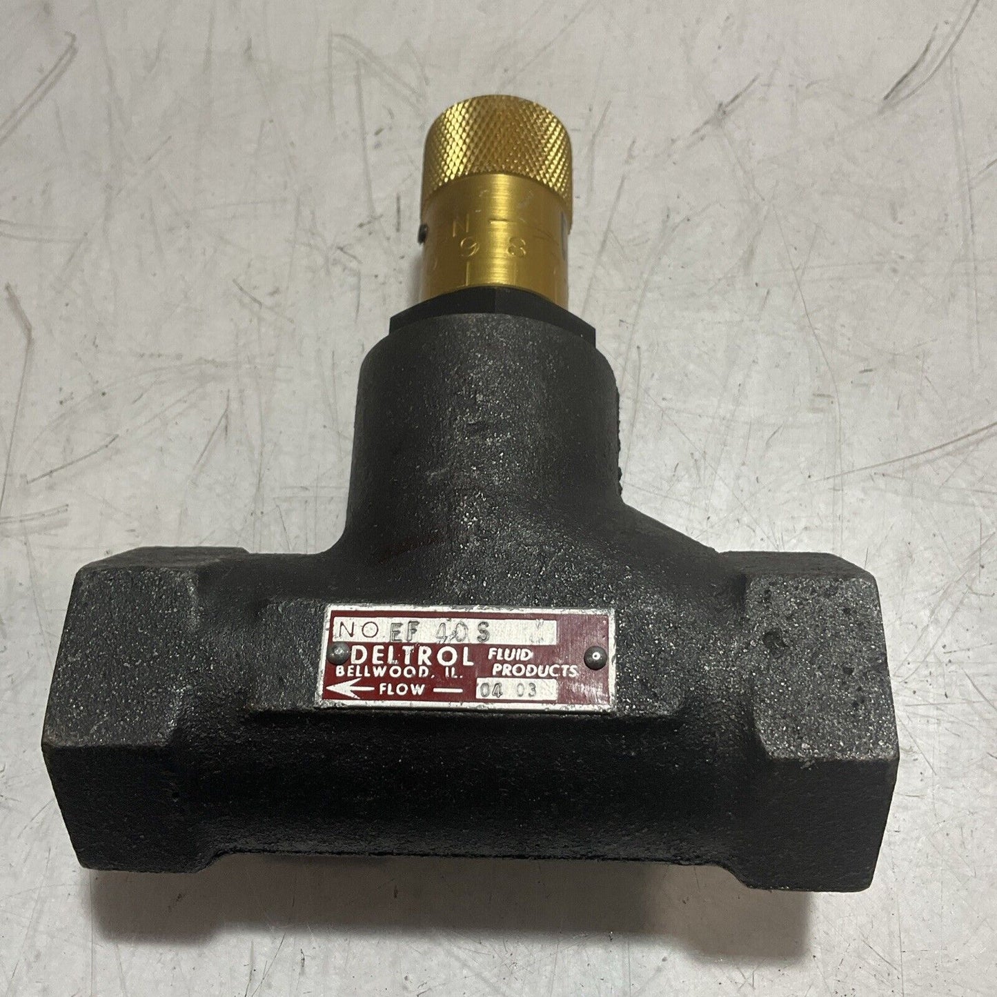 DELTROL EF40S HYDRAULIC VALVE CONTROL SYSTEM RM6