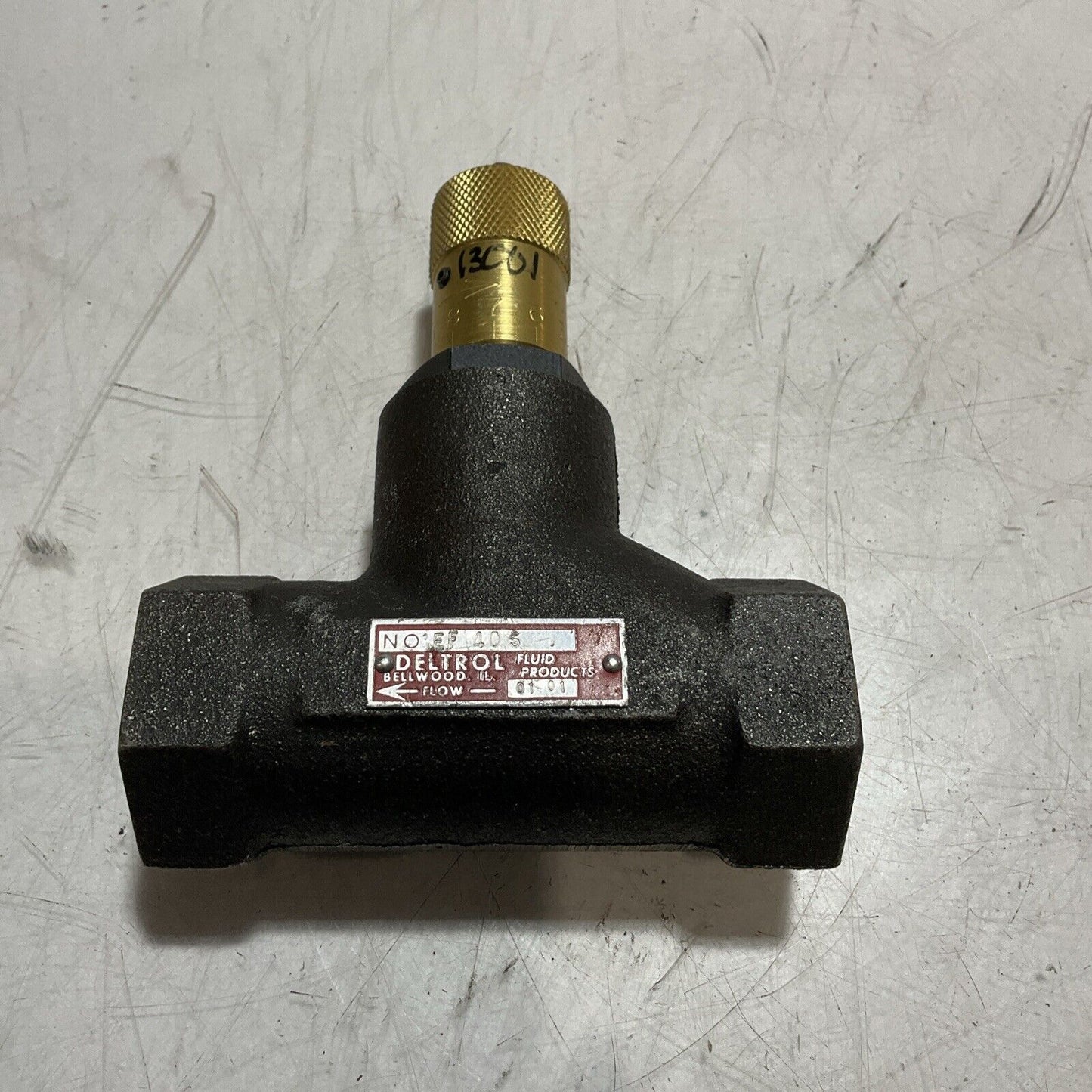 DELTROL EF40S HYDRAULIC VALVE FLOW CONTROL SYSTEM RM6