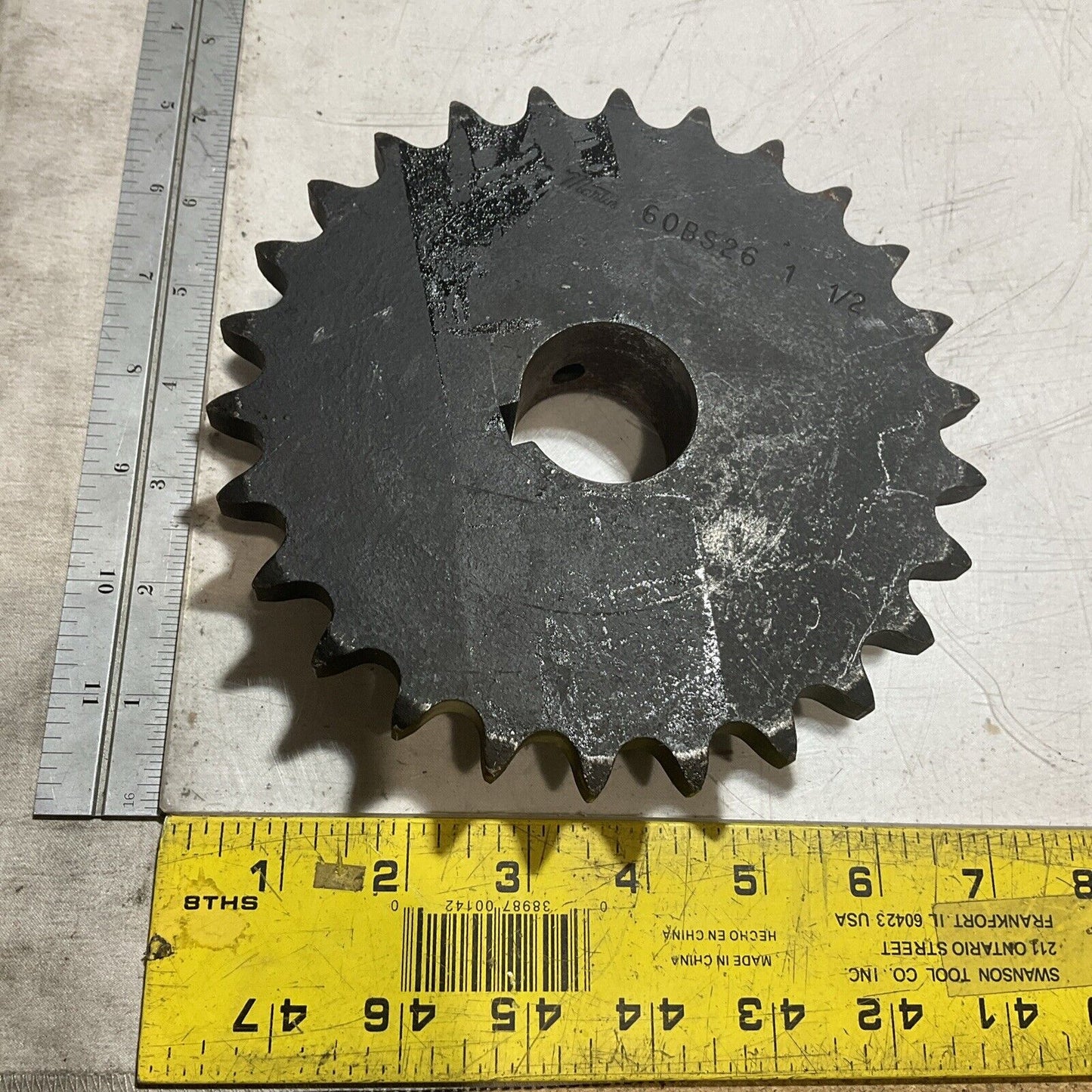 MARTIN 60BS26 1 1/2 ROLLER CHAIN SPROCKET RM6