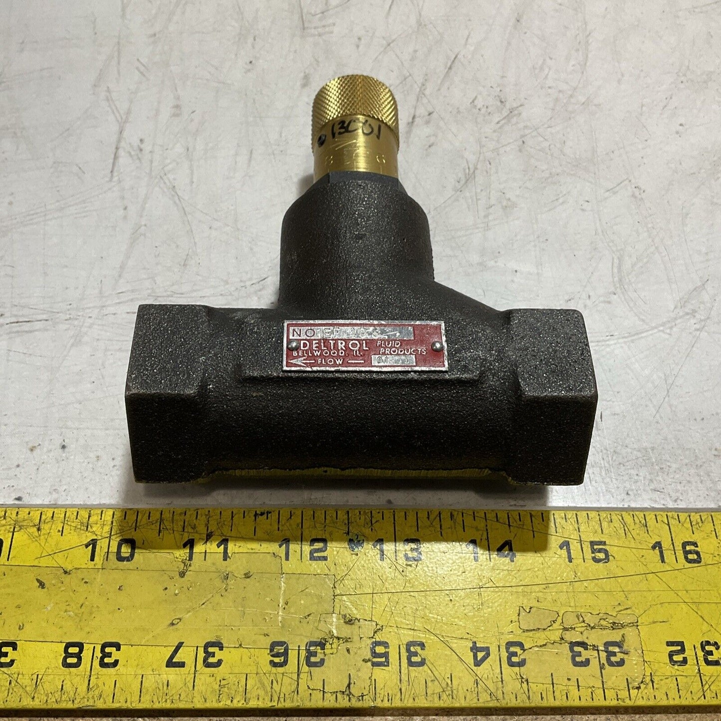 DELTROL EF40S HYDRAULIC VALVE FLOW CONTROL SYSTEM RM6