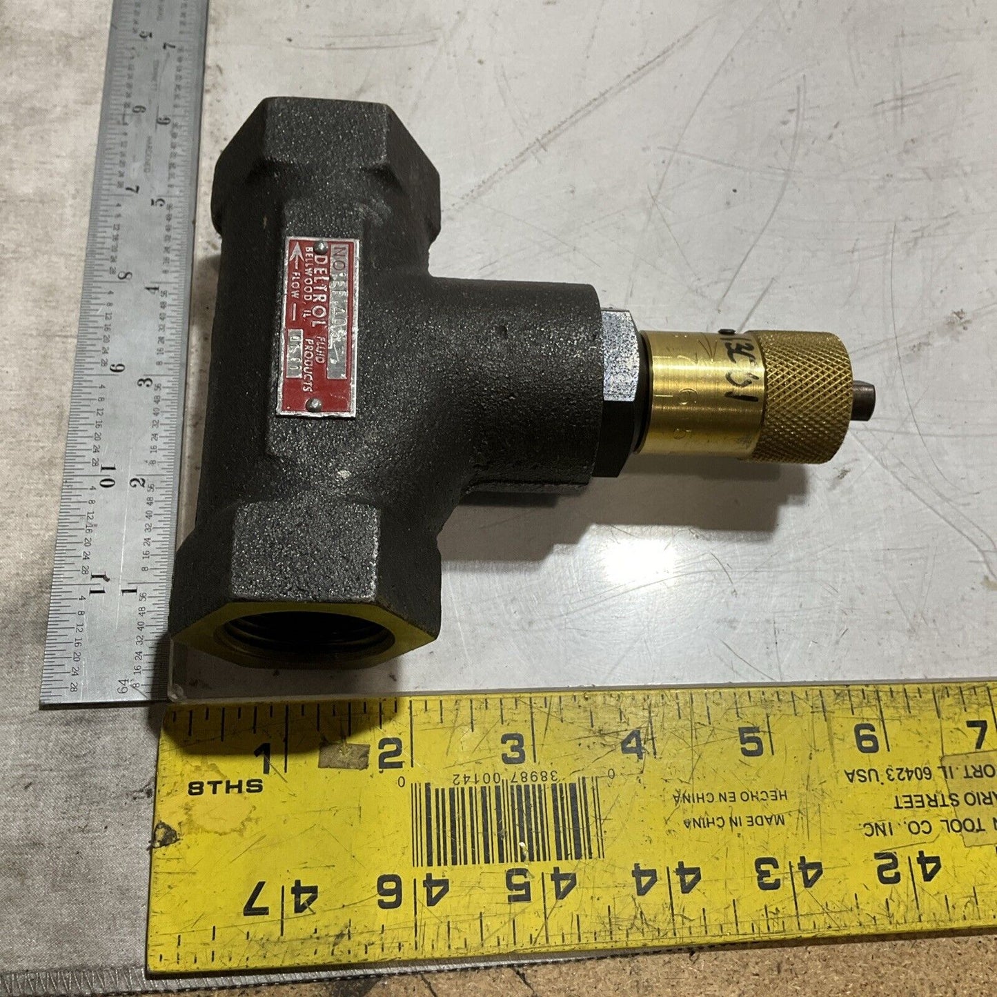 DELTROL EF40S HYDRAULIC VALVE FLOW CONTROL SYSTEM RM6