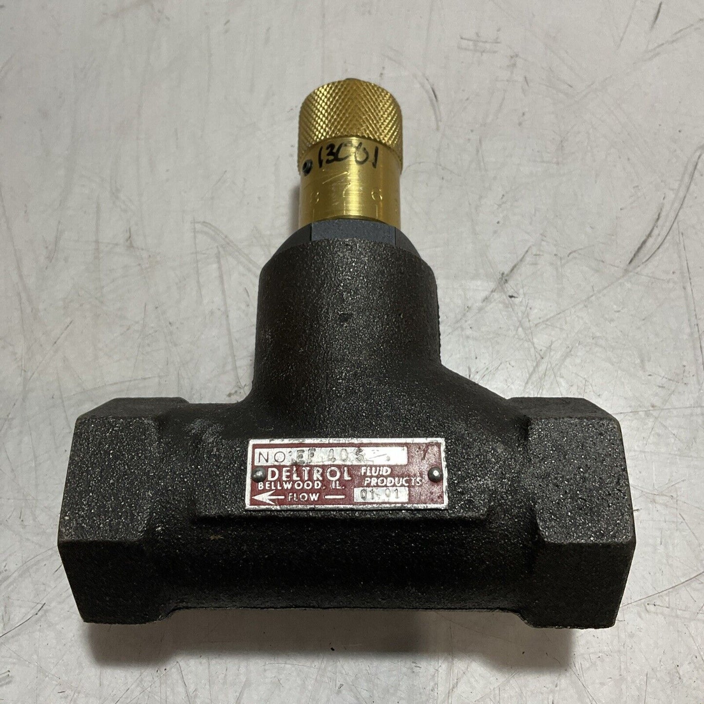 DELTROL EF40S HYDRAULIC VALVE FLOW CONTROL SYSTEM RM6