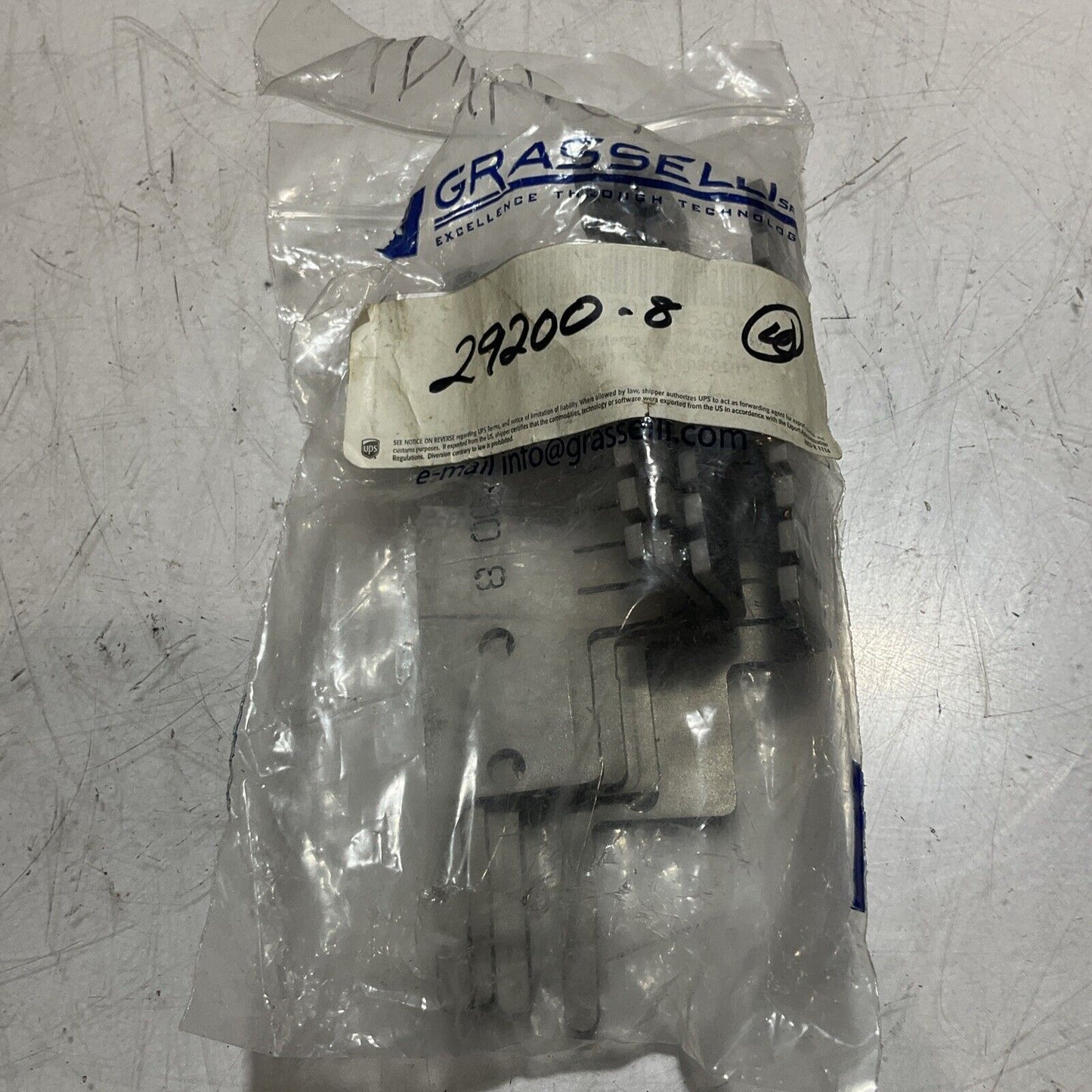 GRASSELLI 29200-8 LEFT BLADE GUIDE HANGER LOT OF 4 RM6
