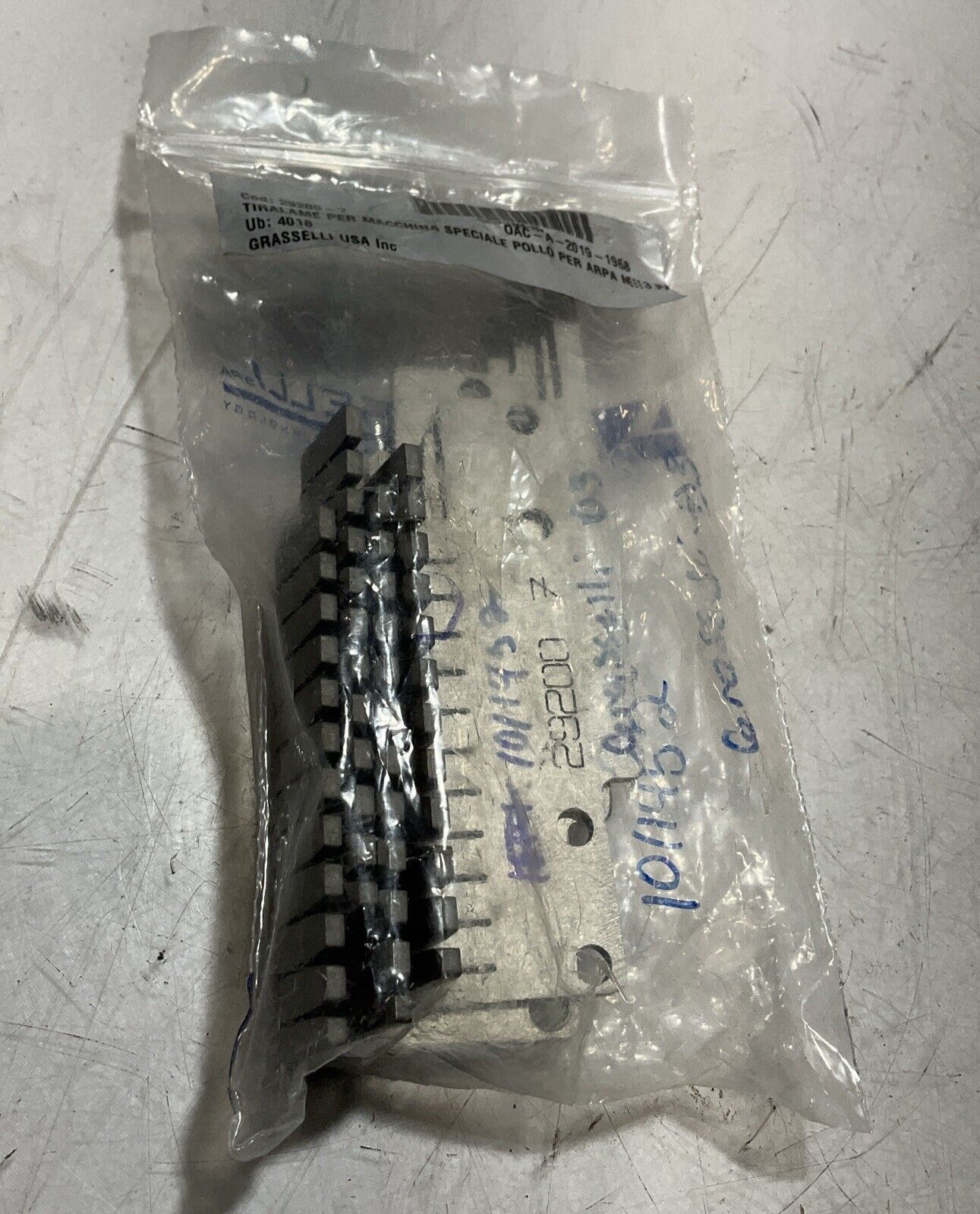 GRASSELLI 29200-7 LEFT BLADE GUIDE HANGER LOT OF 4 RM6